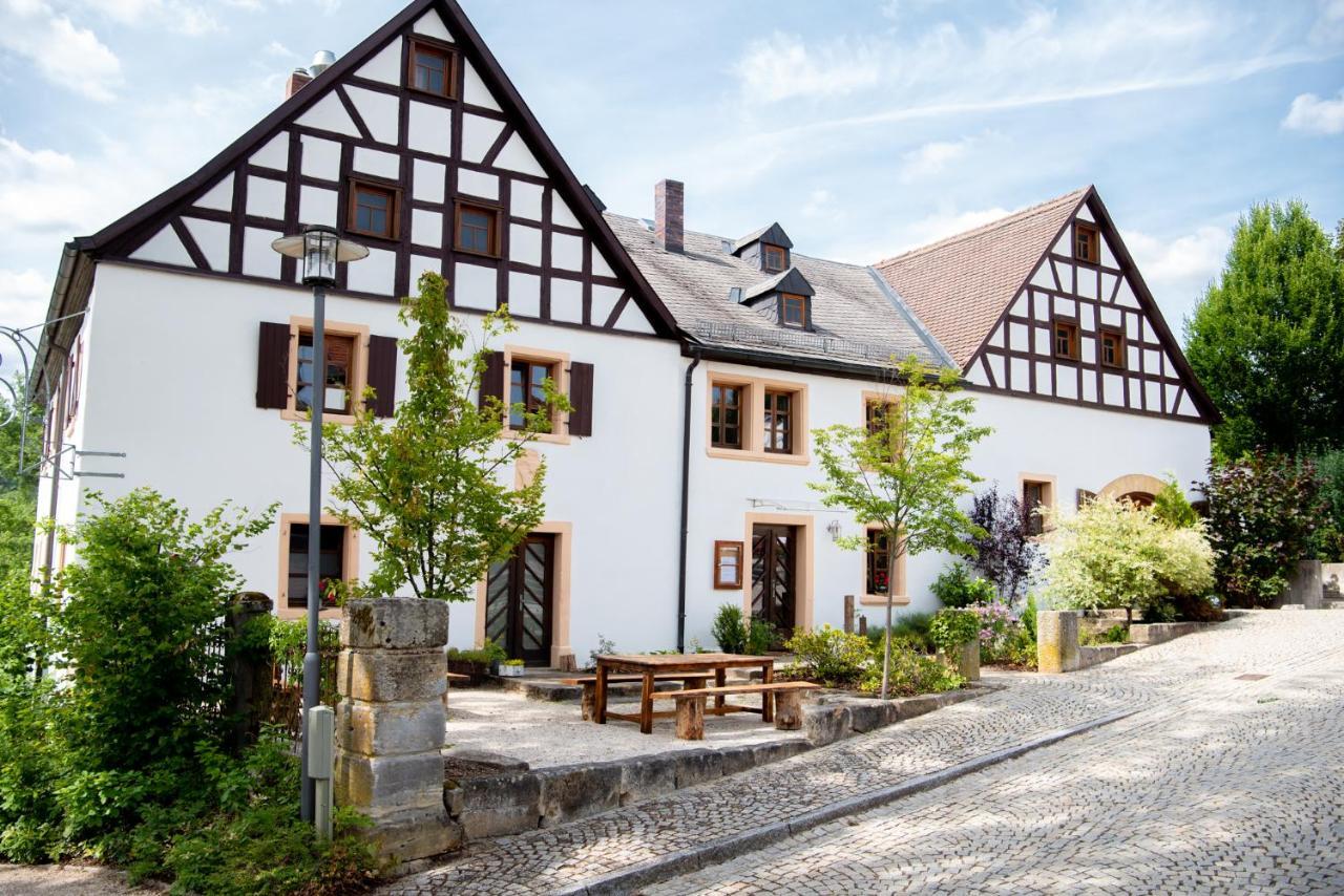 Gutshof Mengersdorf Hotel Mistelgau Exterior foto