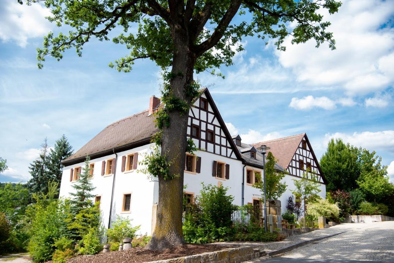 Gutshof Mengersdorf Hotel Mistelgau Exterior foto